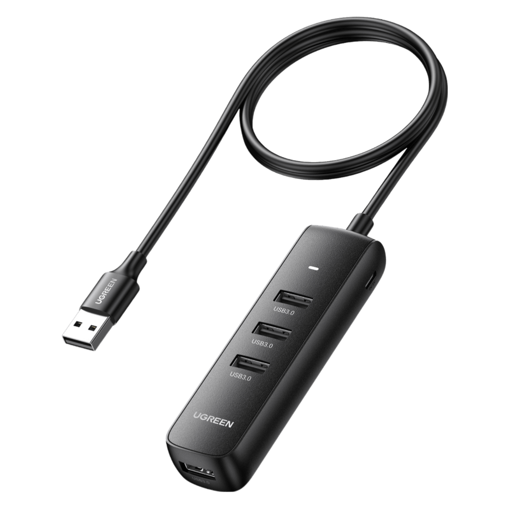 UGREEN Hub USB 3.0 vers 4 Ports USB 5Gbps Transfert Rapide Adaptateur