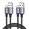UGREEN Lot de 2 Câble Micro USB QC Rapide 3A Nylon Tressé