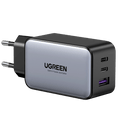 UGREEN Nexode Chargeur de Voyage 65 W 3 ports