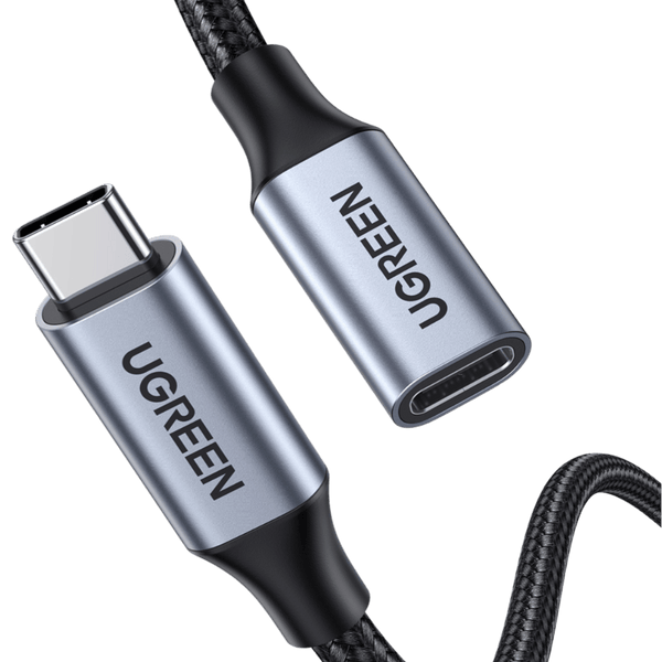 UGREEN Rallonge USB C Gen 2 Supporte Thunderbolt 3 Charge Rapide 100W Câble Extension Type C Pour Vidéo 4K 60Hz Data 10Gbps