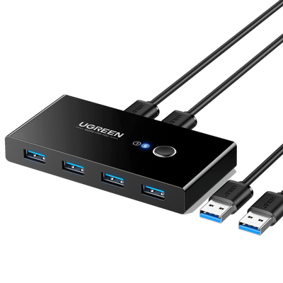 UGREEN Switch USB 3.0 Commutateur KVM 4 Ports USB