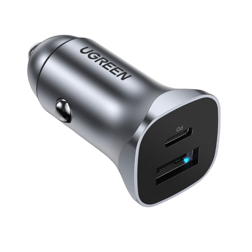 UGREEN USB C PD QC 3.0 Rapide Chargeur Voiture USB C