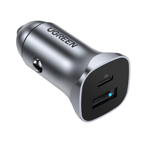 UGREEN USB C PD QC 3.0 Rapide Chargeur Voiture USB C