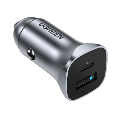 UGREEN Chargeur Allume Cigare USB C PD QC 3.0 Rapide Chargeur Voiture USB C